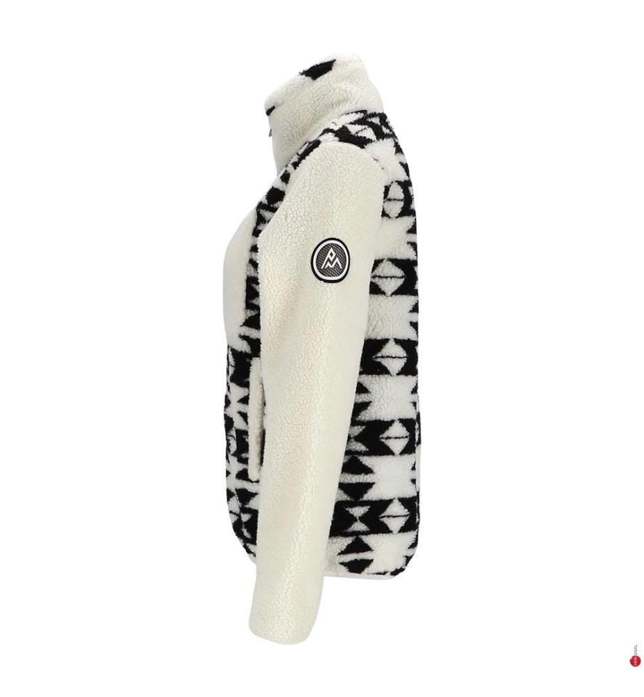 Sherpa Fleecejacke - Ecru