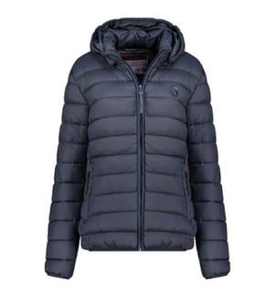 Giacca Amichoko da donna con cappuccio staccabile - Navy