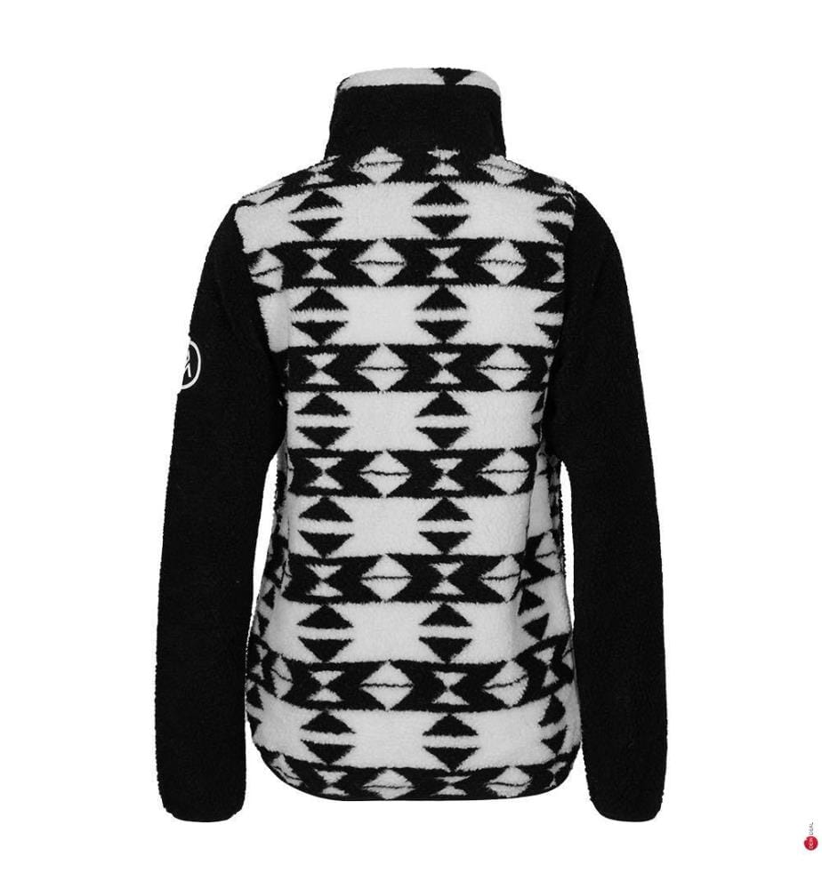 Arthur Fleece Jacket - Black and White