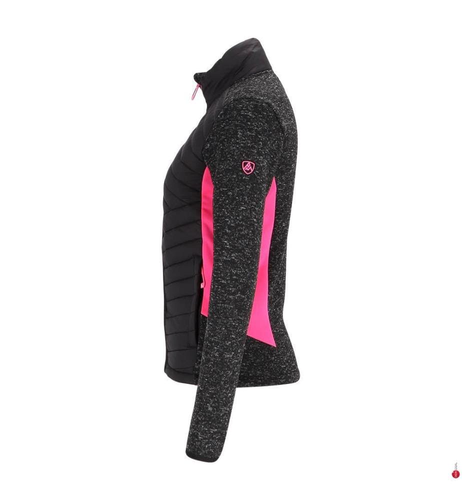 Fleecejacke Matelasses - Schwarz