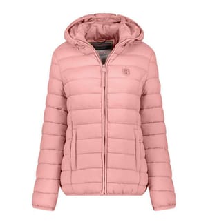 Giacca Amichoko da donna con cappuccio staccabile - Old Pink
