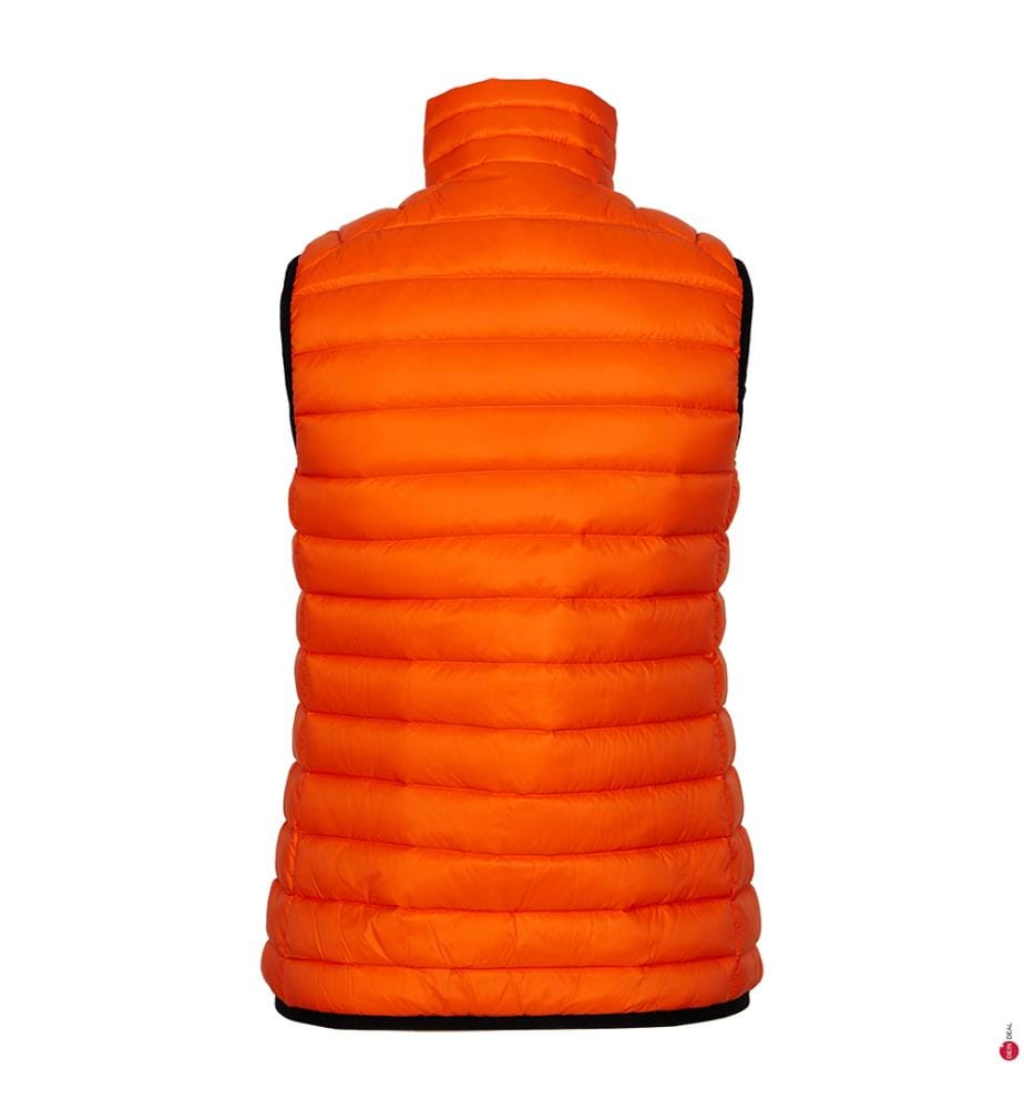 Merino Nordend sleeveless down jacket - Orange