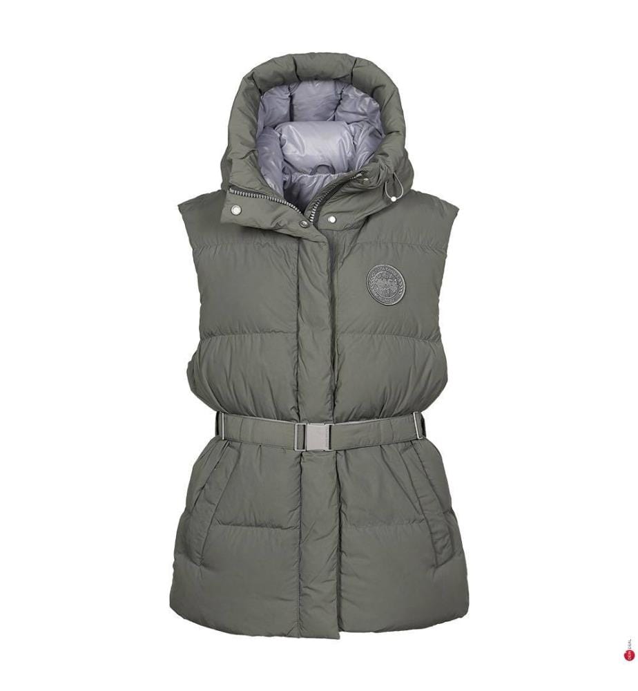 Sleeveless Quilted Jacket Rayla - Light Green