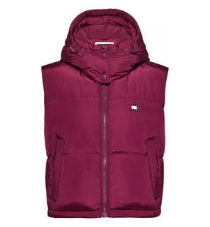 Sleeveless Quilted Jacket Essential - Dark Pink