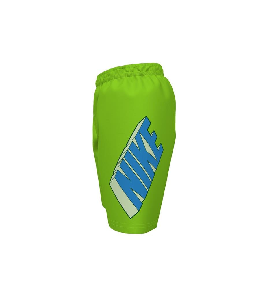 Short de Bain Volley 3D 7"" - Vert