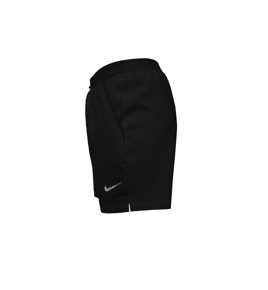 Short de Bain Volley Big Pocket 7" - Noir