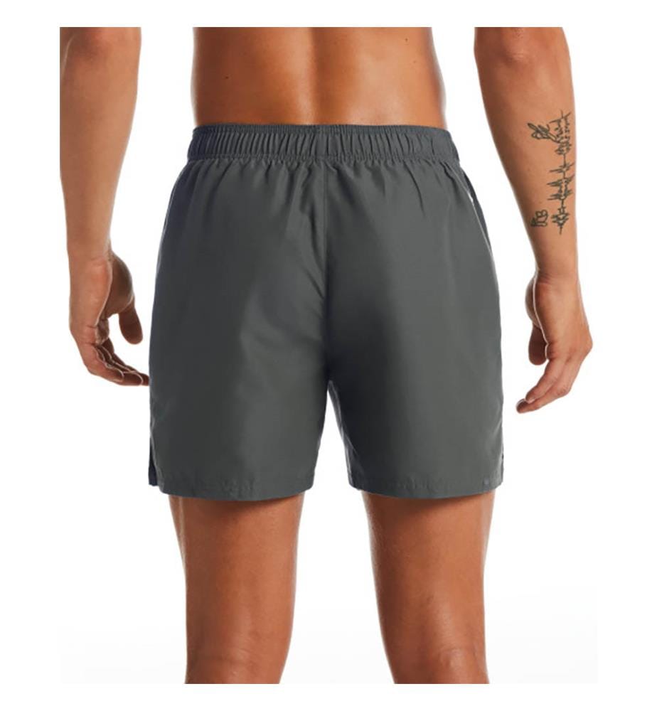 Volley 5" Logo Solid Badeshorts - Eisengrau