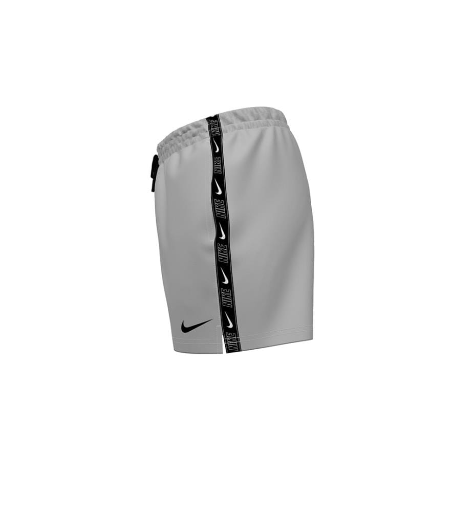 Short de Bain Volley 5" Logo Tape - Blanc