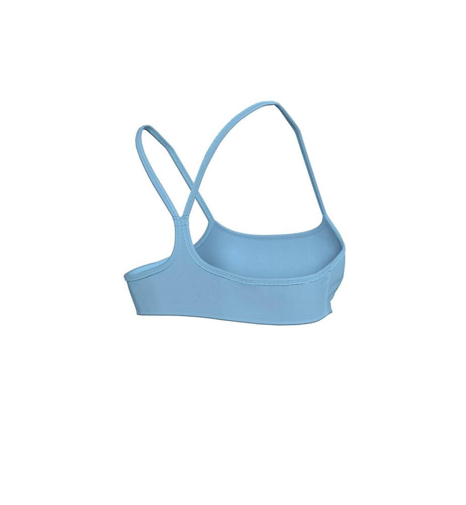 Essential Racerback Bikini Oberteil - Aquarius Blue