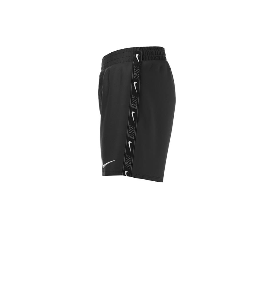 Volley 4" Logo Tape Badeshorts - Schwarz