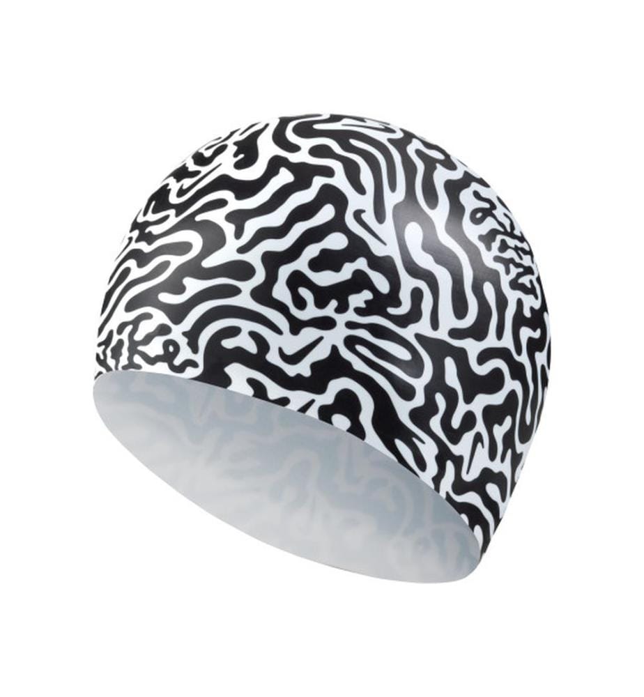 Bonnet de bain - Noir/Blanc