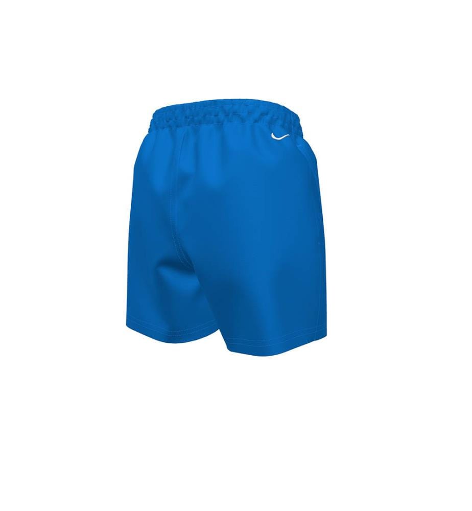 Short de Bain Volley 4" Split Logo - Photo Blue