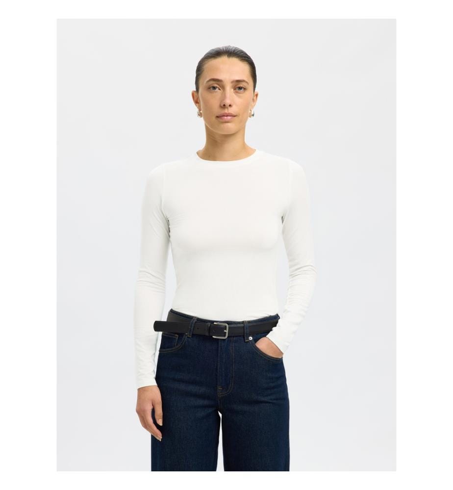 T-shirt Manja a maniche lunghe - Bianco