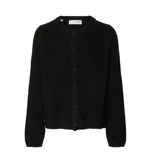 Strickjacke - Schwarz