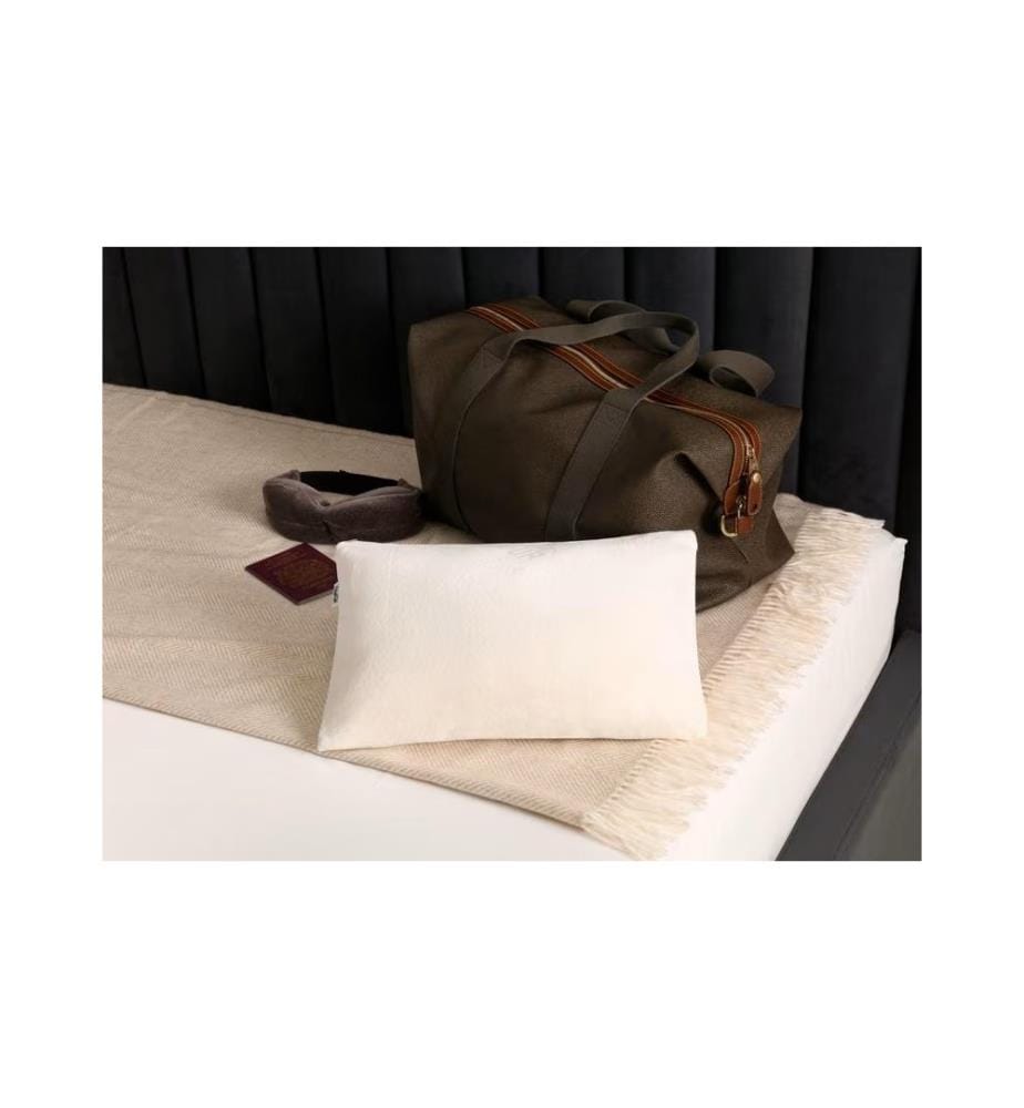 Cuscino da viaggio Tempur Travel Pillow Comfort 40 x 26 cm - Beige