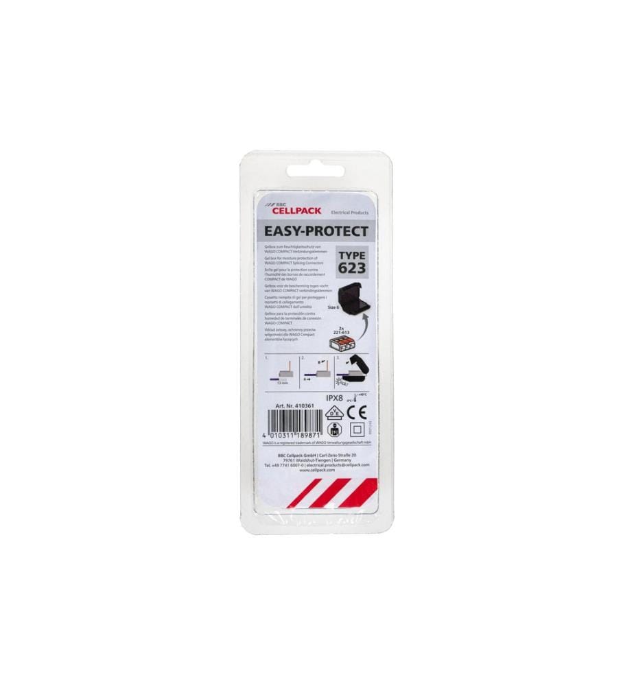 CELLPACK AG - Boîte gel 623, IPx8, avec bornes Wago Compact