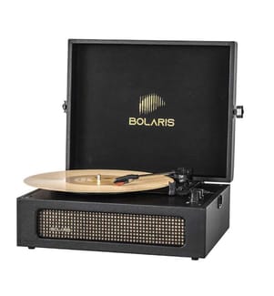 Platine vinyle Brasilia - 6 W - Bluetooth - Noir