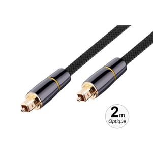 Bolaris optical audio cable - Length 2 m
