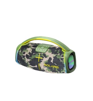 Altoparlante Bluetooth Bolaris IPX6 60 W RMS - Modello Brisbane - Colore mimetico