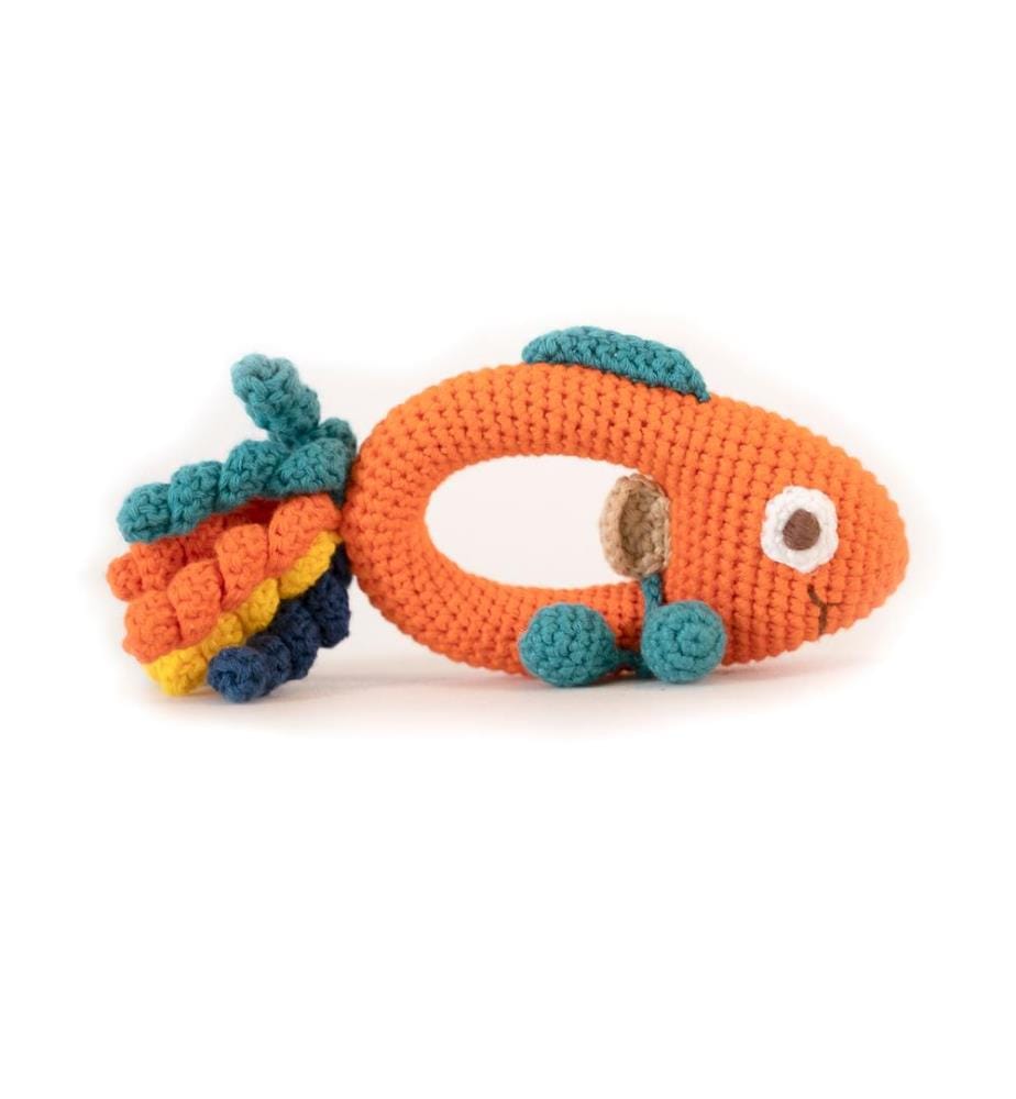 Poisson en crochet petit orange