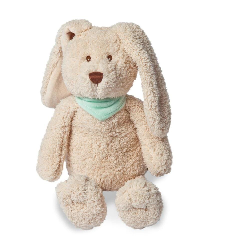 Peluche chauffante lapin, mère assise