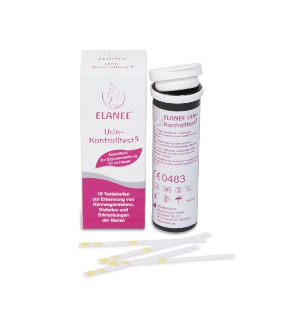 Test de contrôle de l'urine, 10 bandelettes de test