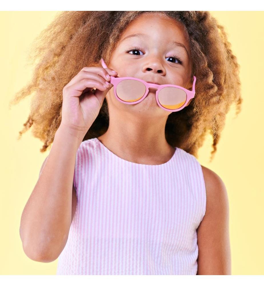 Lunettes de soleil aux verres polarisés Keyhole Pretty in Pink 6-10 ans