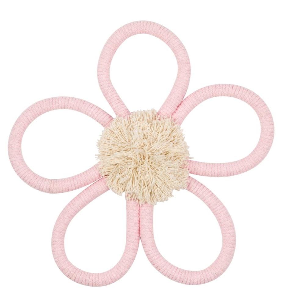 Fleur Boho décoration murale rose