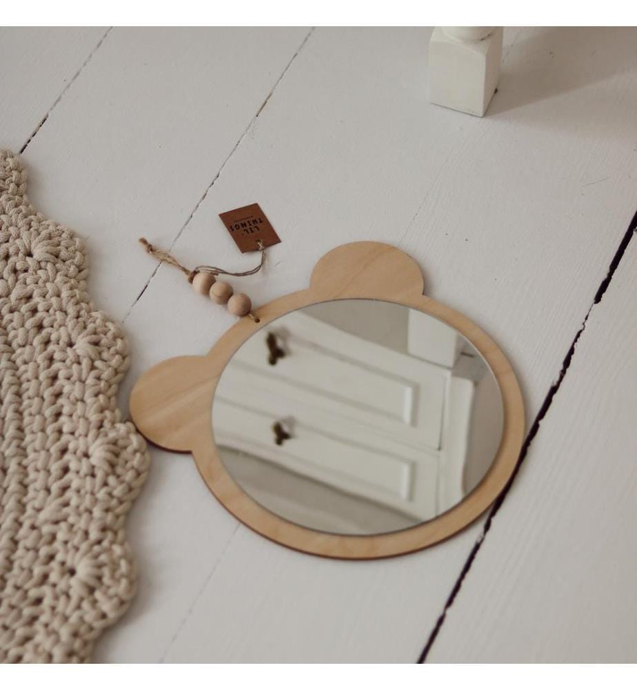 Miroir mural sensoriel Ours