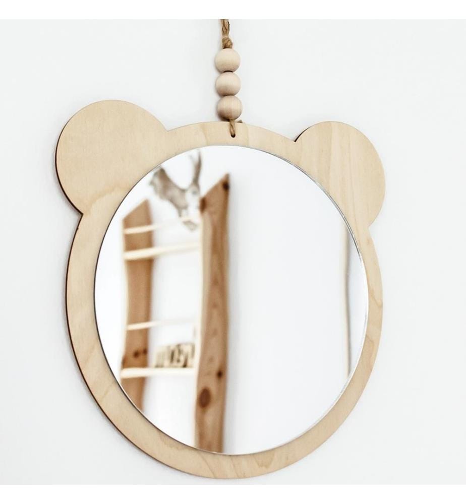 Miroir mural sensoriel Ours