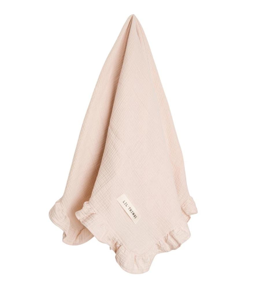 Couverture d'emmaillotage en mousseline naturel