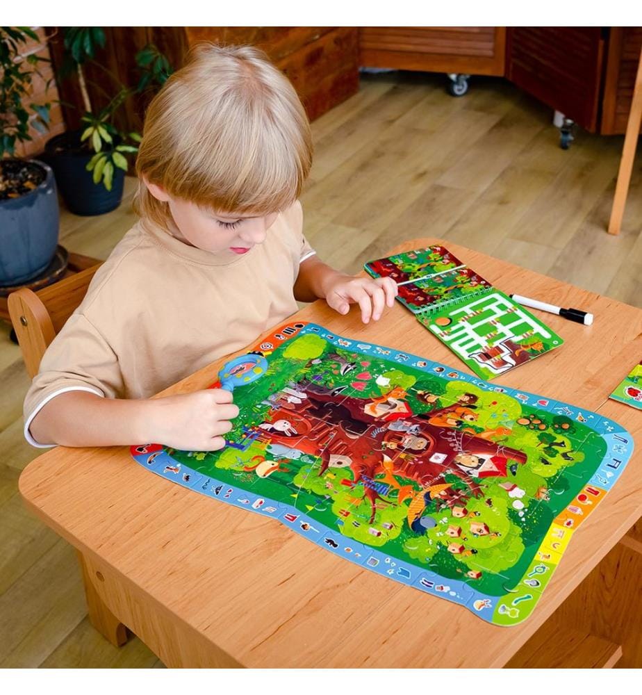 Puzzle détective Histoire de la Forêt