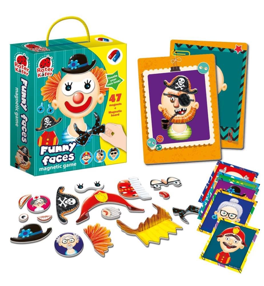 Jeu magnétique Visages amusants