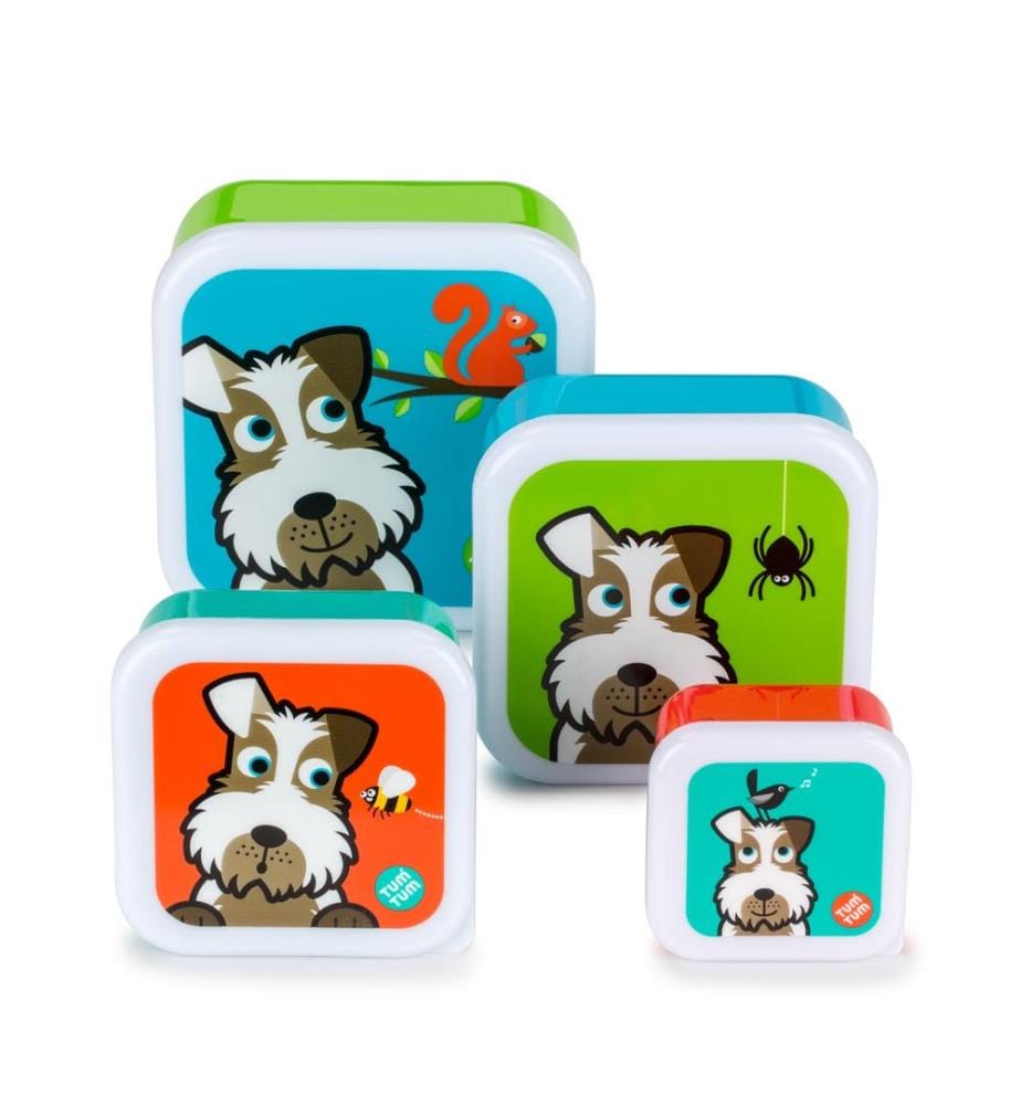 SCRUFF Boîtes à tartines, 4 pcs.