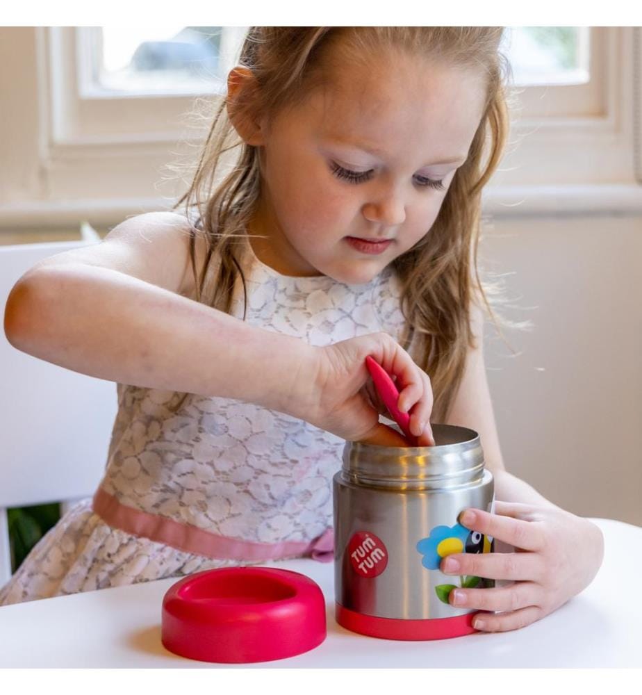 Boîte isotherme avec cuillère magnétique coccinelle Classic
