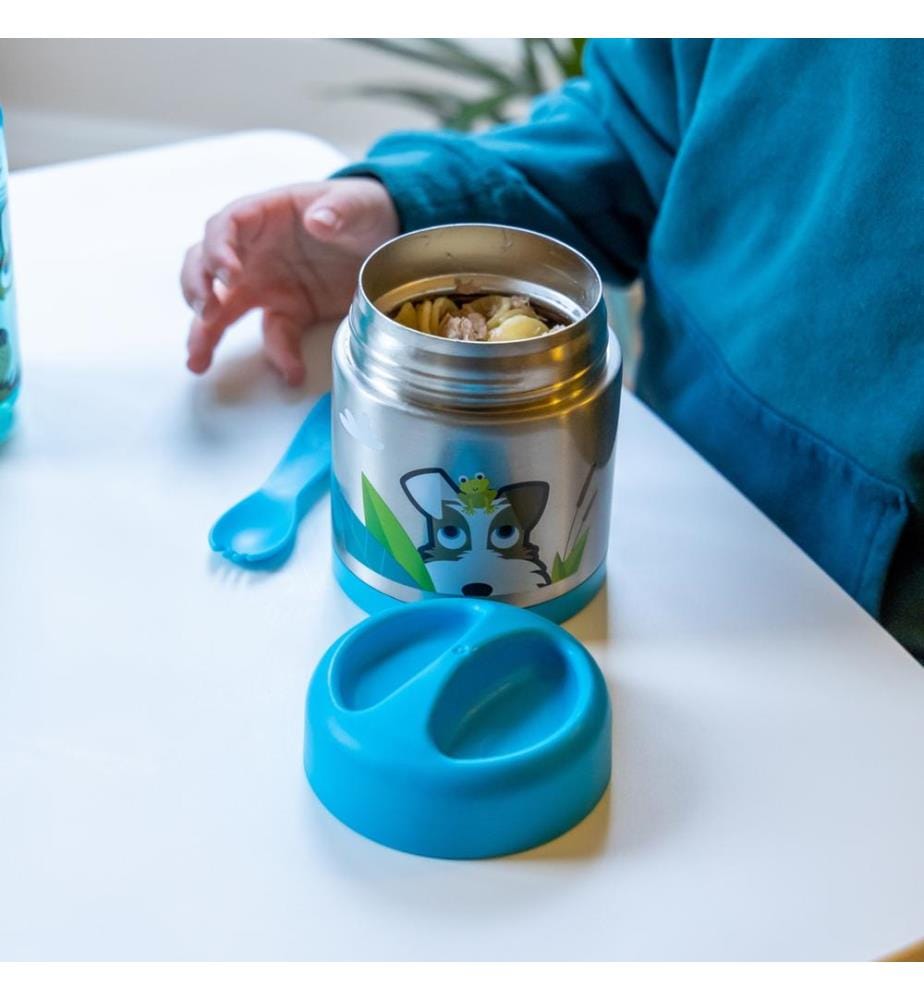 Boîte isotherme avec cuillère magnétique chien Scruff