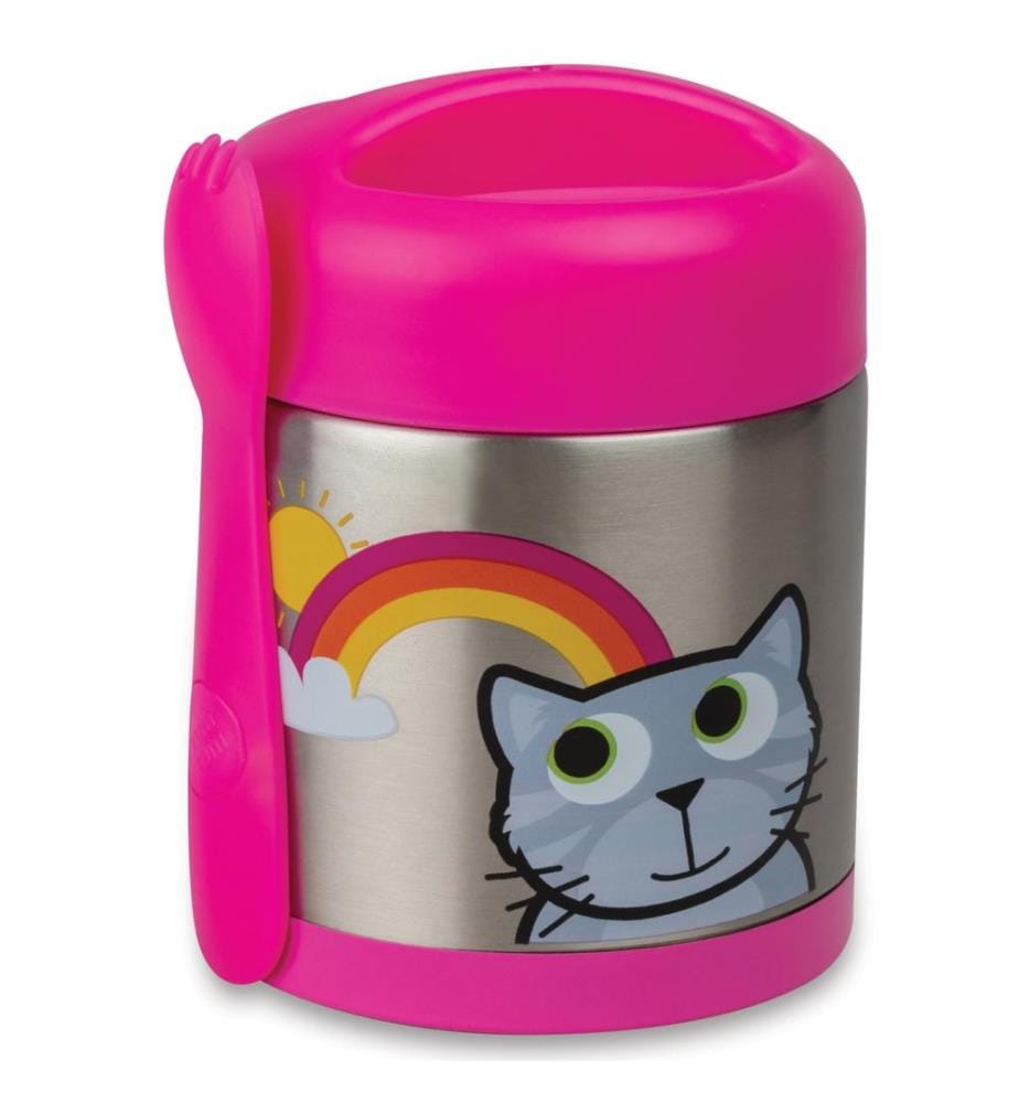 Boîte isotherme avec cuillère magnétique chat Bluebell