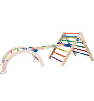 Kletterset mittel Rainbow