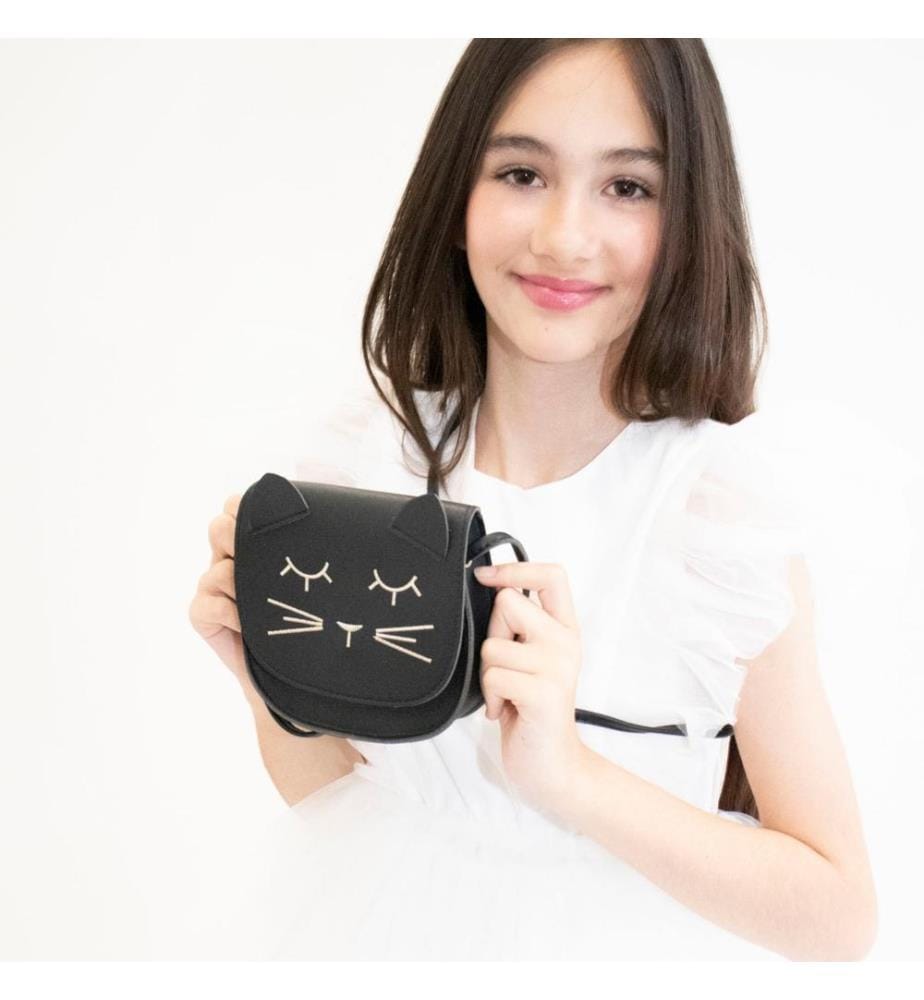Sac bandoulière Mina le chat noir
