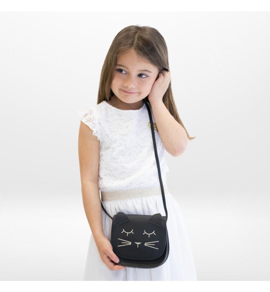 Sac bandoulière Mina le chat noir