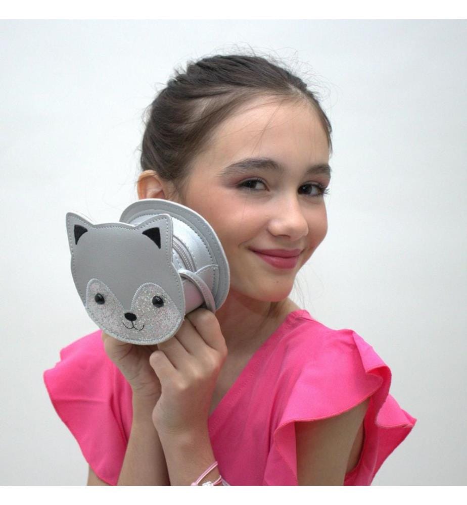 Sac bandoulière Gaspard le chat gris
