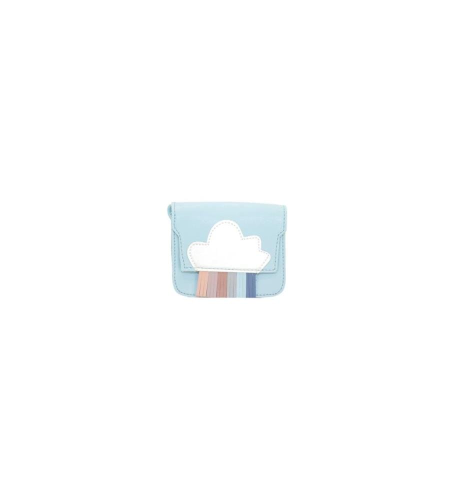 Sac bandoulière Mini Rainbow bleu