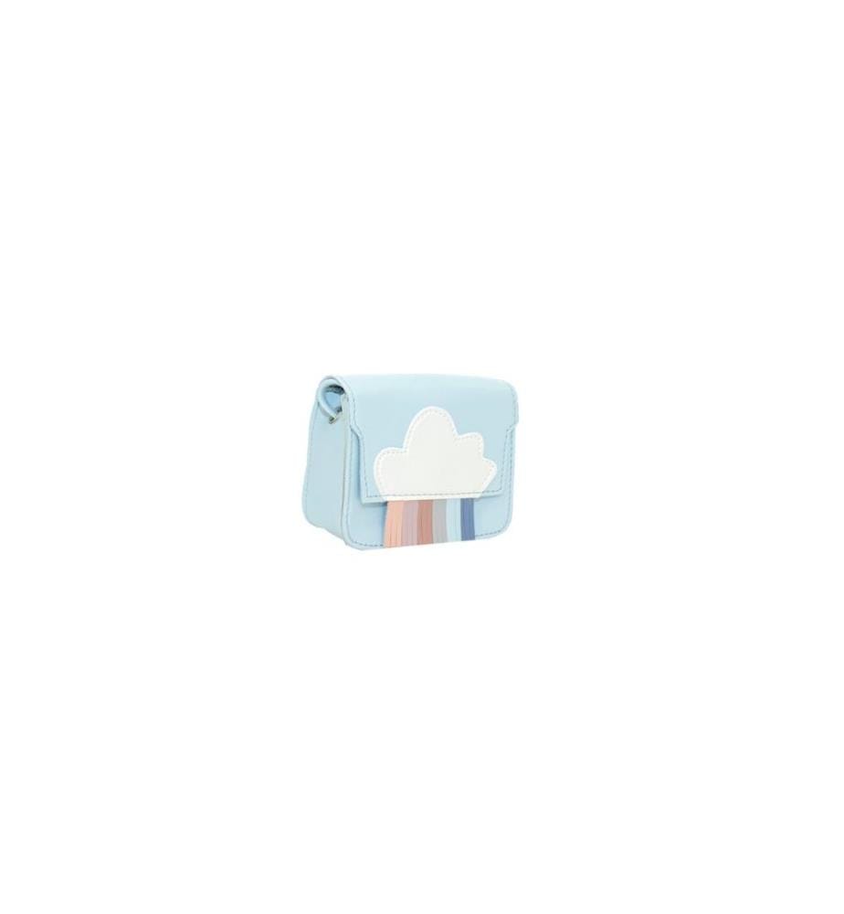 Sac bandoulière Mini Rainbow bleu