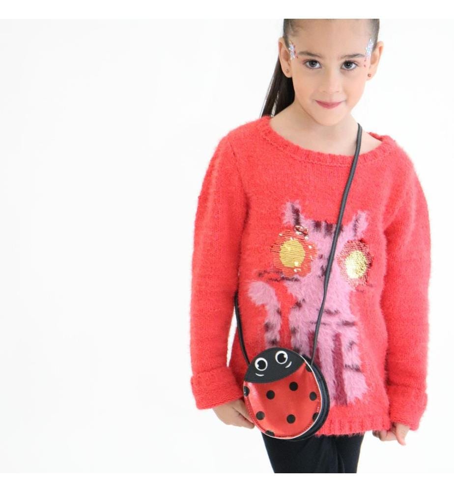 Umhängetasche Ladybug rot