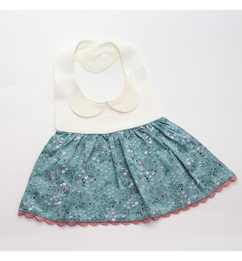 Bavoir Robe Anna bleu