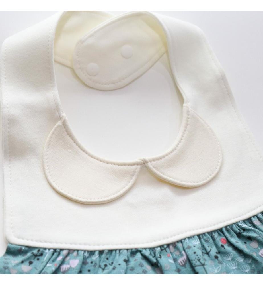 Bavoir Robe Anna bleu