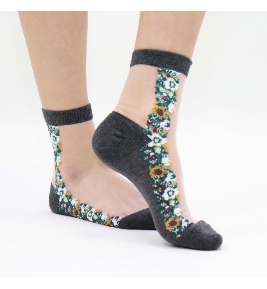 Chaussettes PALOMA gris