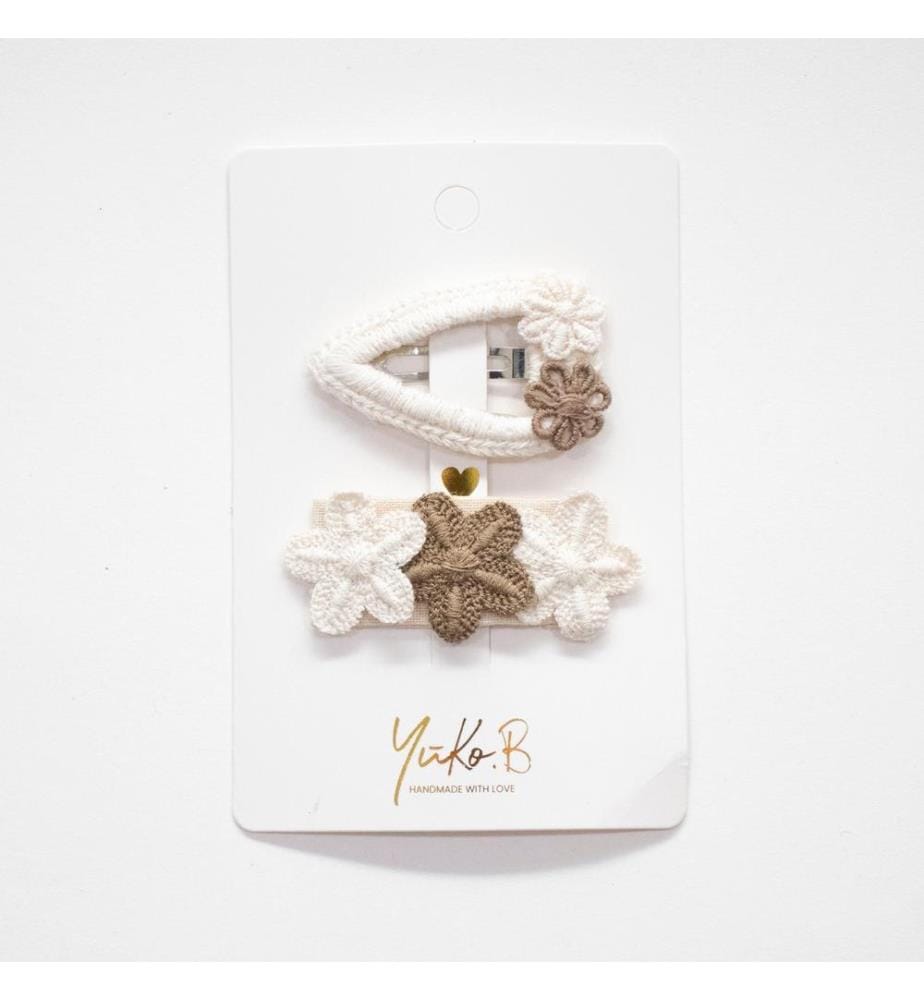 Barrettes cheveux 2 pcs. Indra