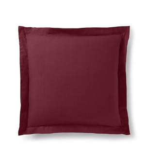 Pillowcase 100% Cotton Flounce flat quilted 63 x 63 cm Neige