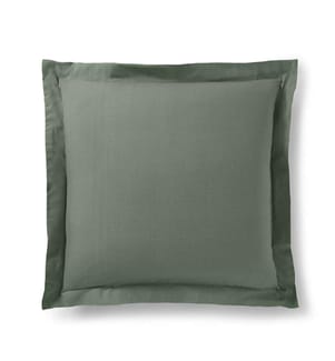 Pillowcase 100% Cotton Flat quilted ruffle 63 x 63 cm Rosemary